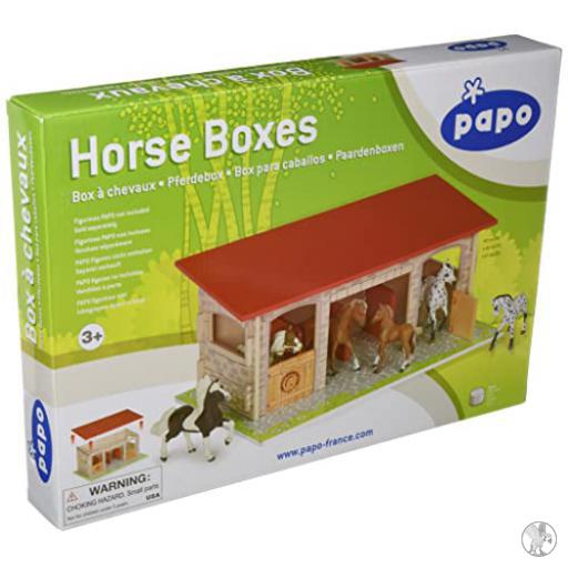 Papo Caballos y potros Box para caballos