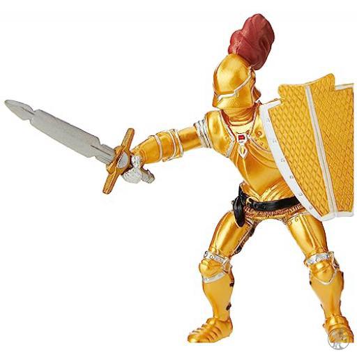 Papo Caballero con Armadura de Oro (Mundo medieval)