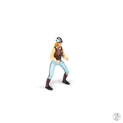 Papo Figuras Caballista de moda azul