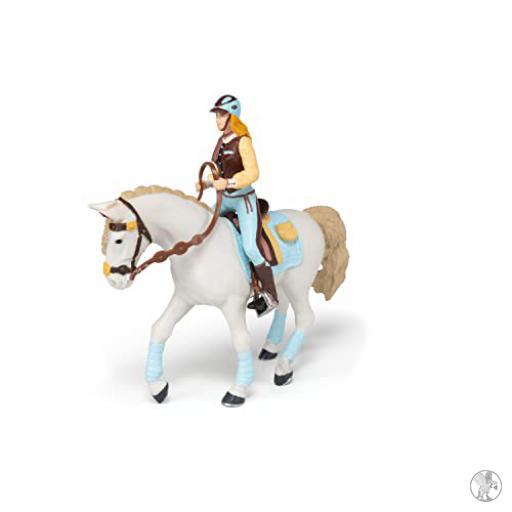 Papo Caballista de moda azul (Caballos y potros)