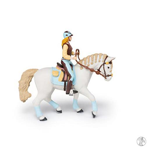 Papo Caballista de moda azul (Caballos y potros)