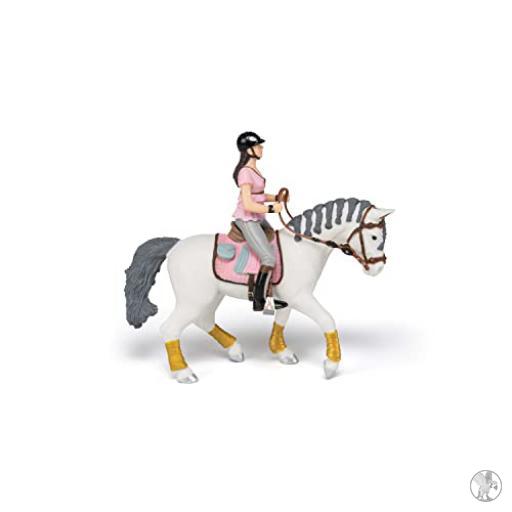 Papo Caballista de moda rosa (Caballos y potros)
