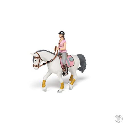 Papo Caballista de moda rosa (Caballos y potros)
