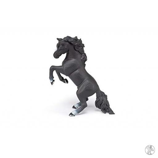 Papo Caballo alzado negro nuevo (Caballos y potros)