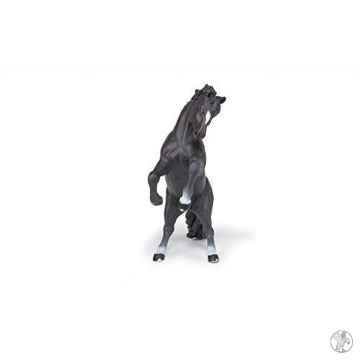 Papo Caballo alzado negro nuevo (Caballos y potros)