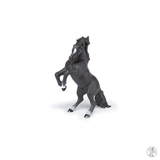 Papo Caballo alzado negro nuevo (Caballos y potros)