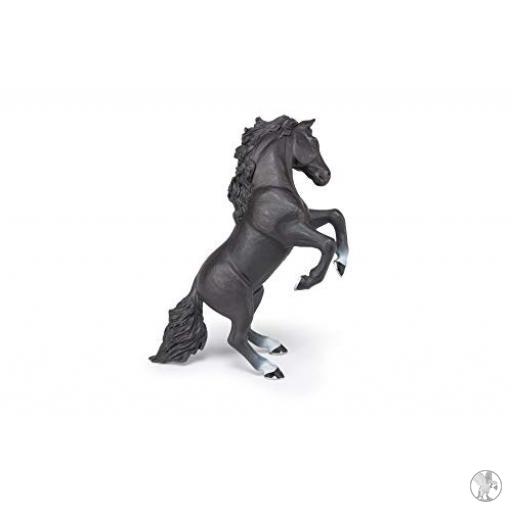 Papo Caballo alzado negro nuevo (Caballos y potros)