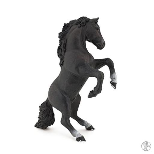 Papo Caballo alzado negro nuevo (Caballos y potros)