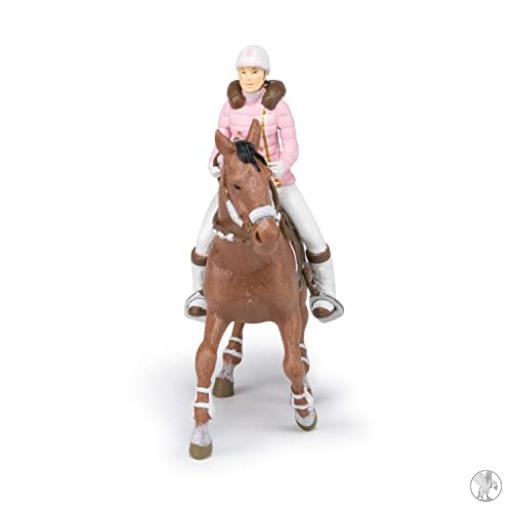 Papo Caballo de la chica Jinete moda invierno (Caballos y potros)