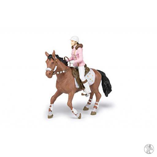 Papo Caballo de la chica Jinete moda invierno (Caballos y potros)