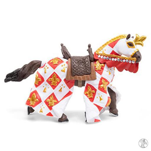 Papo Caballo con Flor de Lys blanco (Mundo medieval)