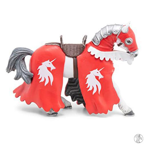Papo Caballo del Caballero Unicornio con lanza (Mundo medieval)