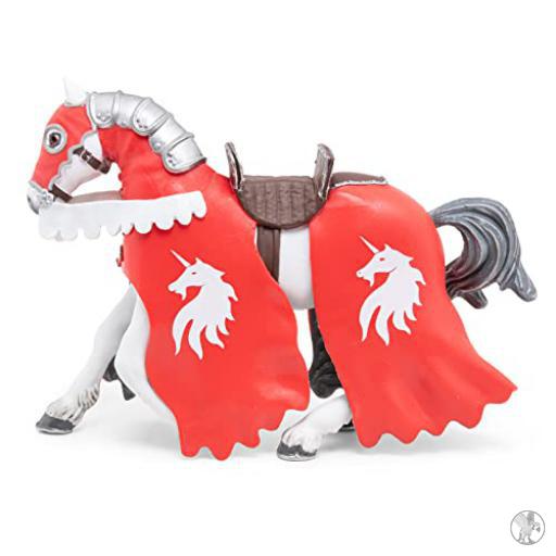 Papo Caballo del Caballero Unicornio con lanza (Mundo medieval)