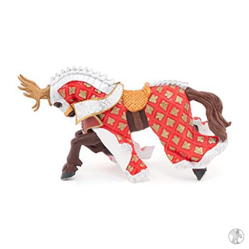 Papo Caballo maestro de armas ciervo rojo (Mundo medieval)
