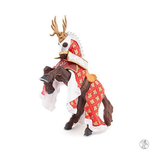 Papo Caballo maestro de armas ciervo rojo (Mundo medieval)