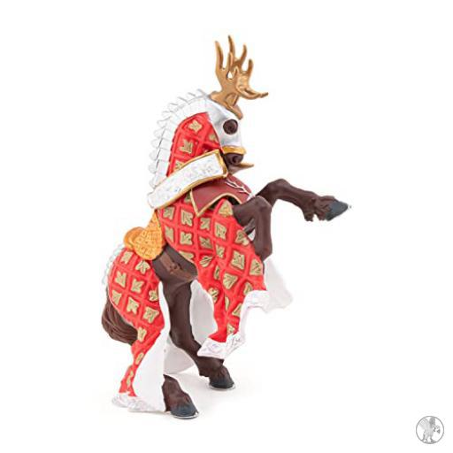 Papo Caballo maestro de armas ciervo rojo (Mundo medieval)