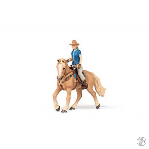 Papo Cajas Caballo de Oeste con Amazona