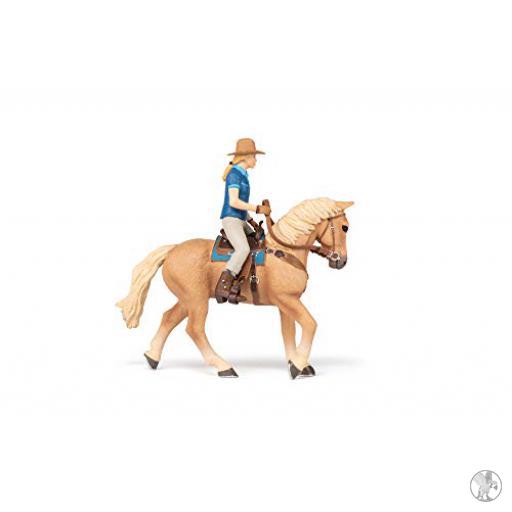 Papo Caballo de Oeste con Amazona (Caballos y potros)