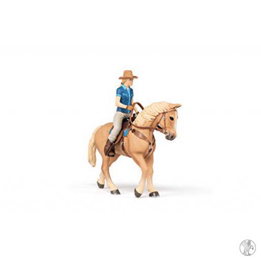 Papo Caballo de Oeste con Amazona (Caballos y potros)