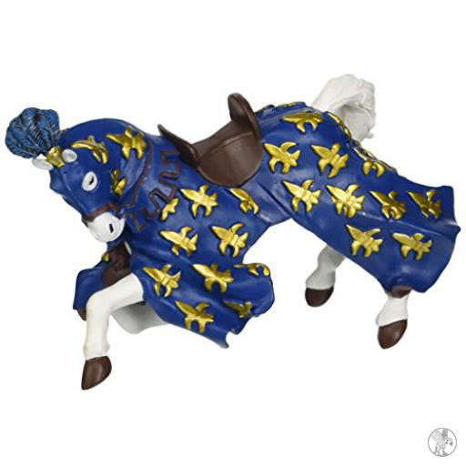 Papo Mundo medieval Caballo Príncipe Felipe, azul