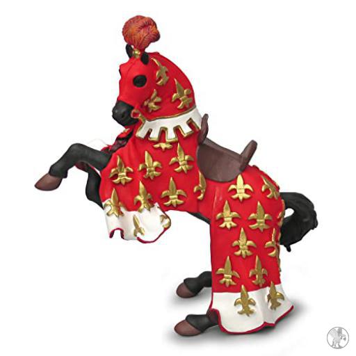 Papo Mundo medieval Caballo Príncipe Felipe, rojo