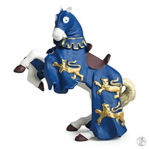 Papo Mundo medieval Caballo Rey Ricardo Azul