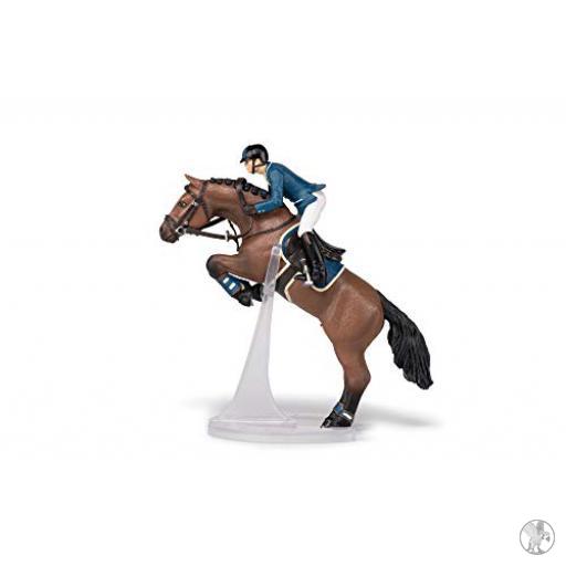 Papo Caballo Saltando Obstáculo y su Jinete (Caballos y potros)