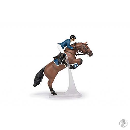 Papo Caballo Saltando Obstáculo y su Jinete (Caballos y potros)