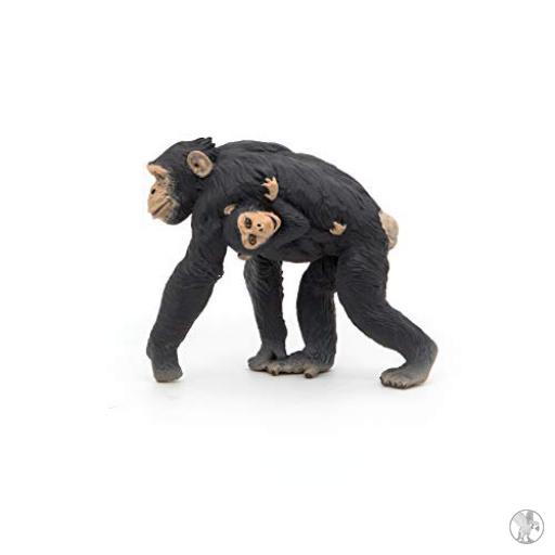 Papo Chimpance y su Cria (Vida silvestre)