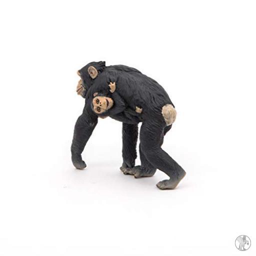 Papo Chimpance y su Cria (Vida silvestre)
