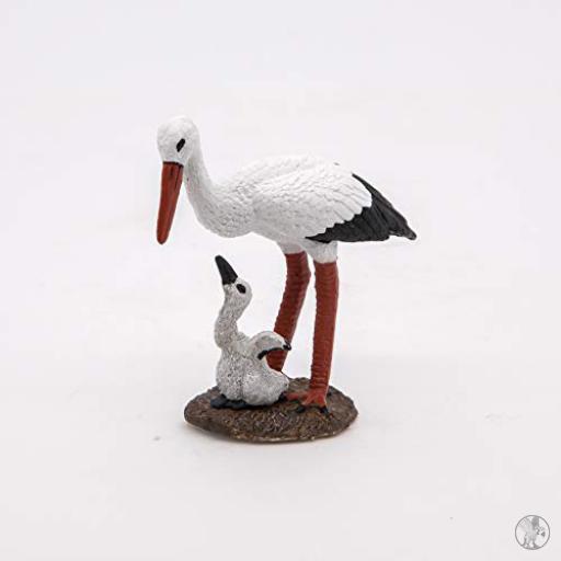 Papo Cigüeña y bebé (Vida silvestre)