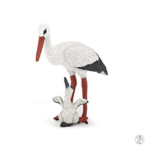 Papo Cigüeña y bebé (Vida silvestre)