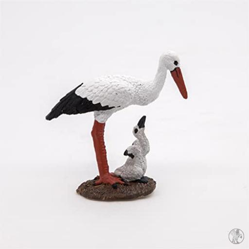 Papo Cigüeña y bebé (Vida silvestre)