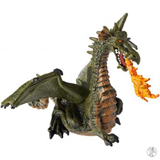 Papo Figuras Dragón Alado Verde con Fuego
