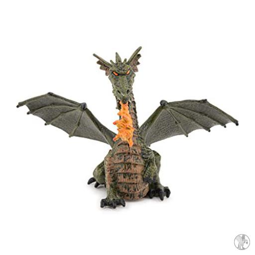 Papo Dragón Alado Verde con Fuego (Mundo encantado)