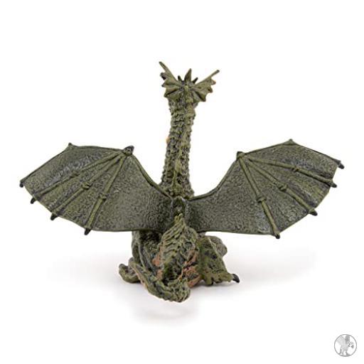 Papo Dragón Alado Verde con Fuego (Mundo encantado)