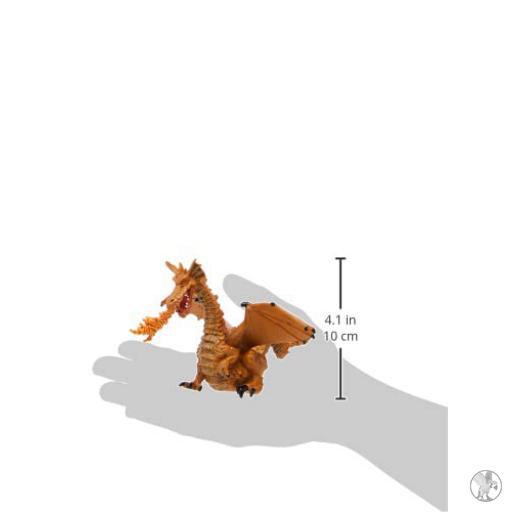 Papo Dragón Dorado con Fuego (Mundo encantado)