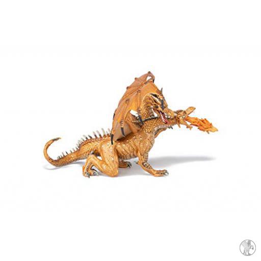 Papo Dragón dos cabezas oro (Mundo fantastico)