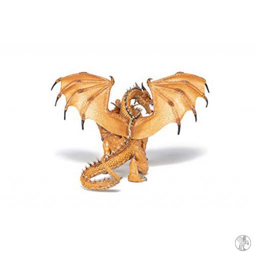 Papo Dragón dos cabezas oro (Mundo fantastico)