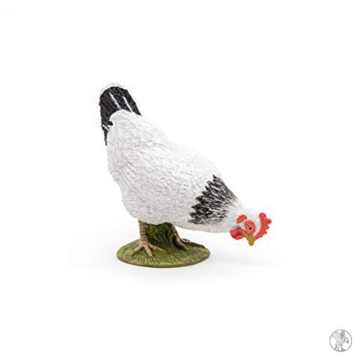 Papo Figuras Gallina blanca Picoteando