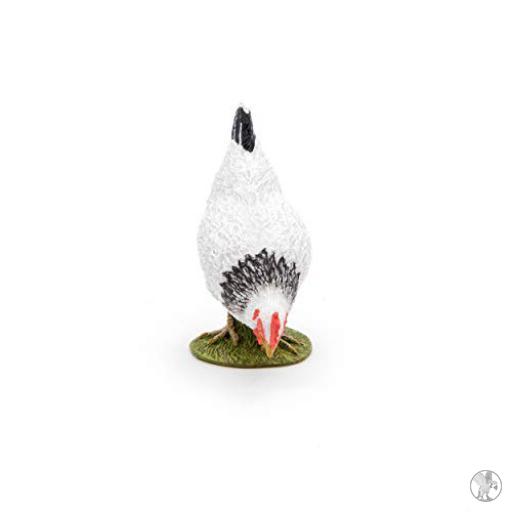 Papo Gallina blanca Picoteando (Vida en la granja)