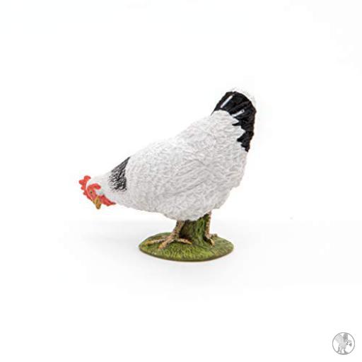 Papo Gallina blanca Picoteando (Vida en la granja)