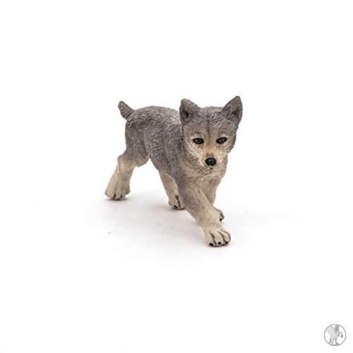 Papo Vida silvestre Lobo bebé gris