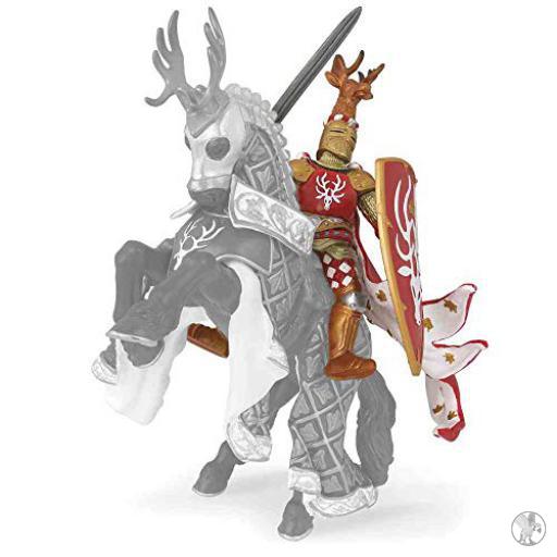 Papo Maestro de armas ciervo rojo (Mundo medieval)