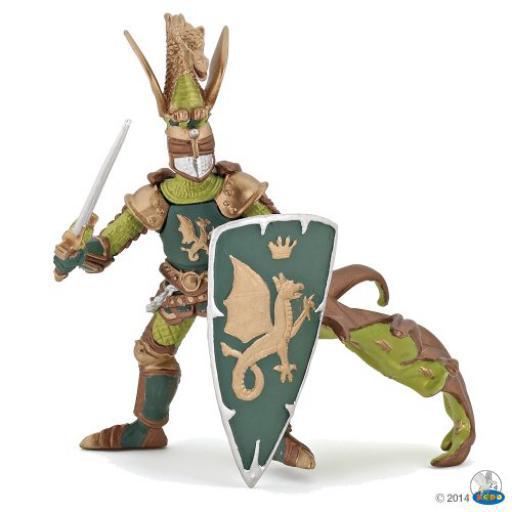 Papo Mundo medieval Maestro de armas dragón