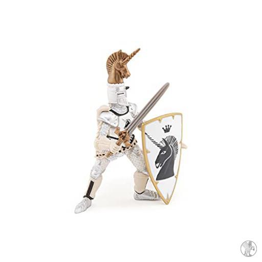 Papo Maestro de armas Unicornio plateado (Mundo medieval)