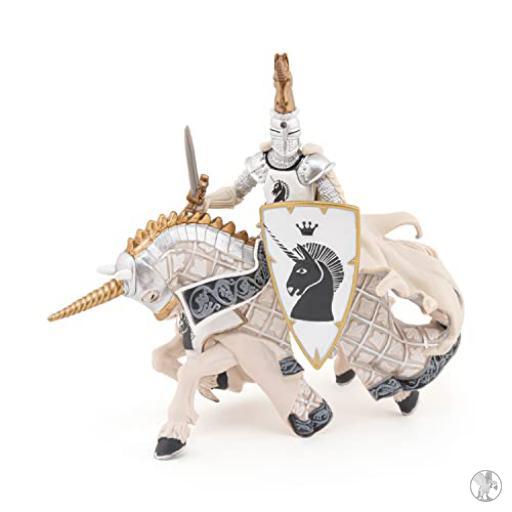 Papo Maestro de armas Unicornio plateado (Mundo medieval)