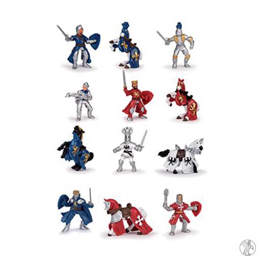 Papo Mini PLUS Caballeros (Tubo de 12 unidades) (Mundo medieval)