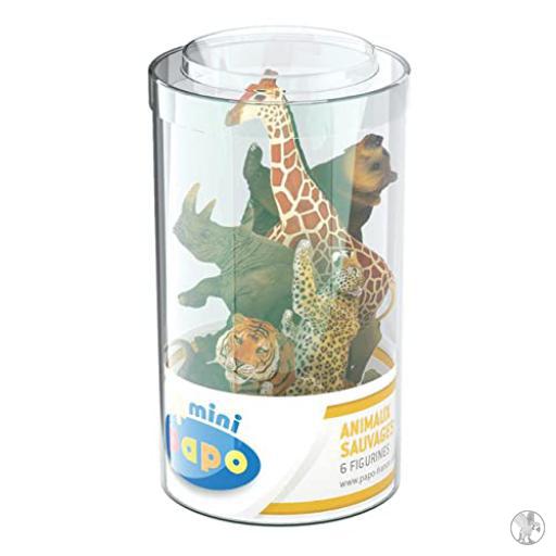 Papo Vida silvestre Mini PLUS Selva Surtido 2 (Tubo de 6 unidades)