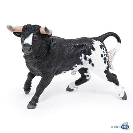 Papo Figuras Nuevo Toro Español 2022 Blanco y Negro